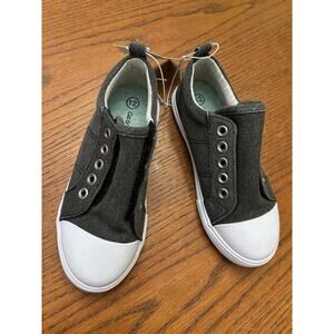 NWT Cat & Jack Black Sneakers- Little Kid Size 12